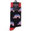 K. Bell Men`s American Pride Crew Socks