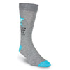 K. Bell Mens Im a Catch Crew Socks