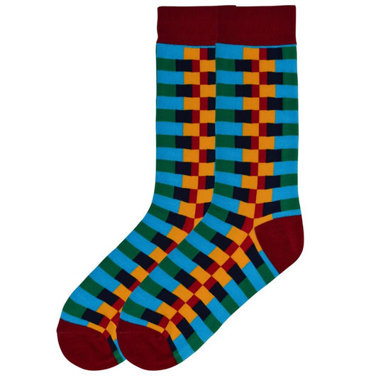 K. Bell Men`s Crew Socks - Extended Sizes Available