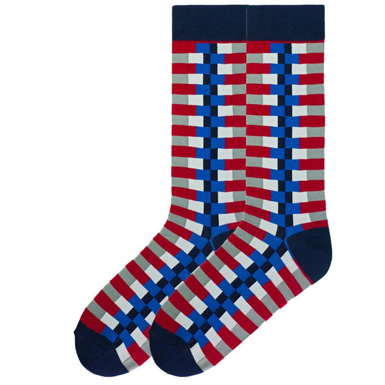 K. Bell Men`s Crew Socks - Extended Sizes Available