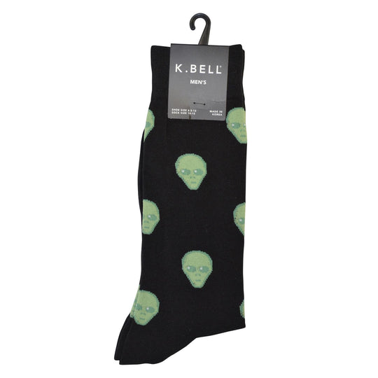 K. Bell Men`s Crew Socks - Extended Sizes Available