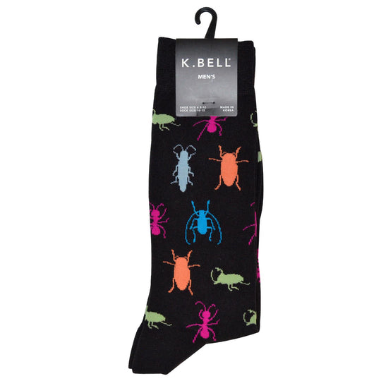 K. Bell Men`s Crew Socks - Extended Sizes Available