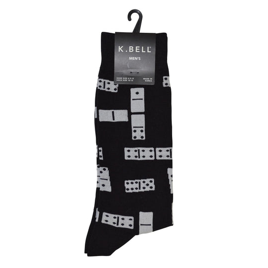 K. Bell Men`s Crew Socks - Extended Sizes Available