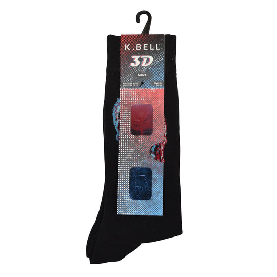 K. Bell Men`s Crew Socks - Extended Sizes Available
