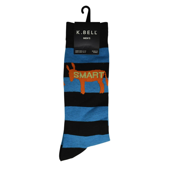 K. Bell Men`s Crew Socks - Extended Sizes Available