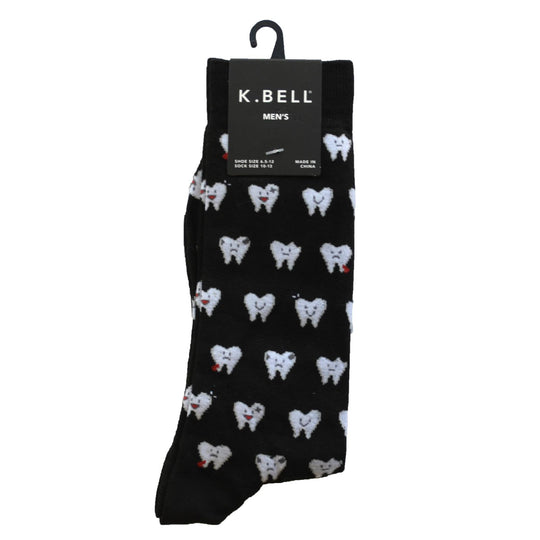 K. Bell Men`s Crew Socks - Extended Sizes Available