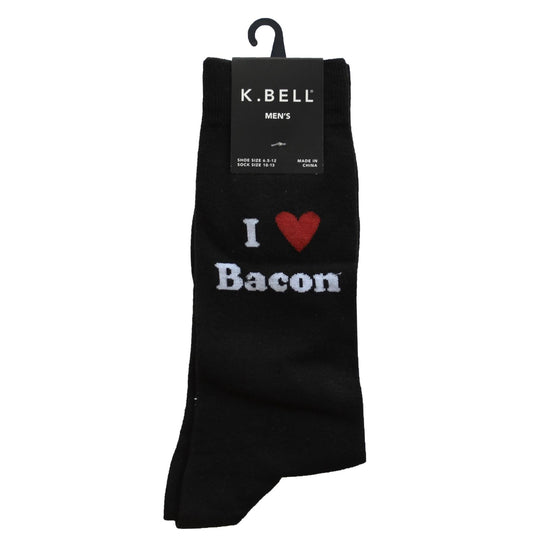 K. Bell Men`s Crew Socks - Extended Sizes Available