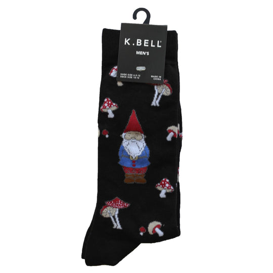 K. Bell Men`s Crew Socks - Extended Sizes Available