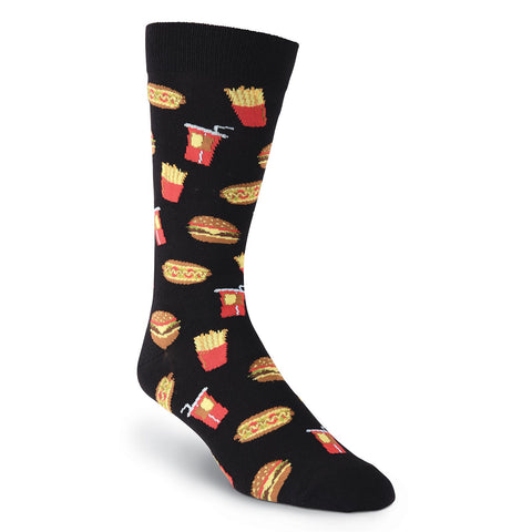 K. Bell Mens Junk Food Crew Socks