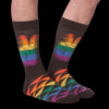 K. Bell Mens Pride Crew Socks