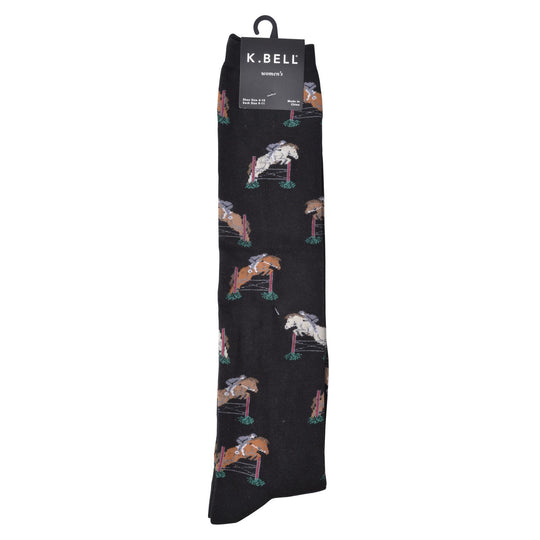 K. Bell Womens Graphic Knee High Socks