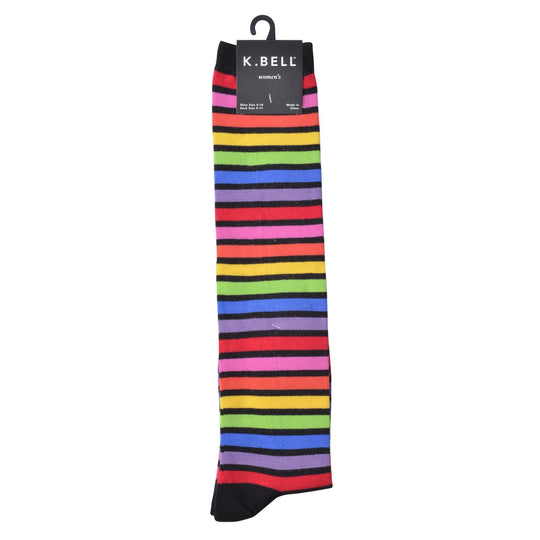 K. Bell Womens Graphic Knee High Socks