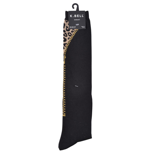 K. Bell Womens Graphic Knee High Socks