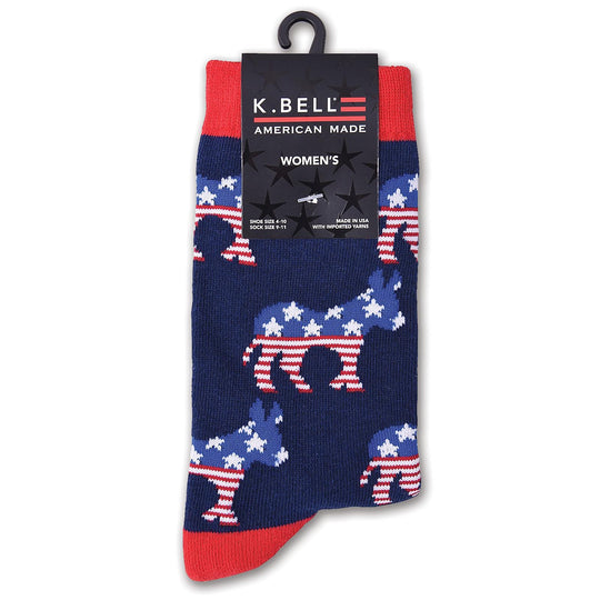 K. Bell Womens American Crew Socks