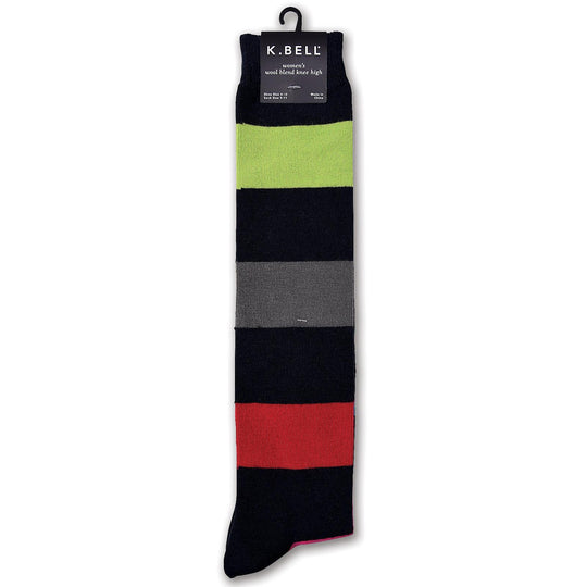 K. Bell Womens Wool Knee High Socks