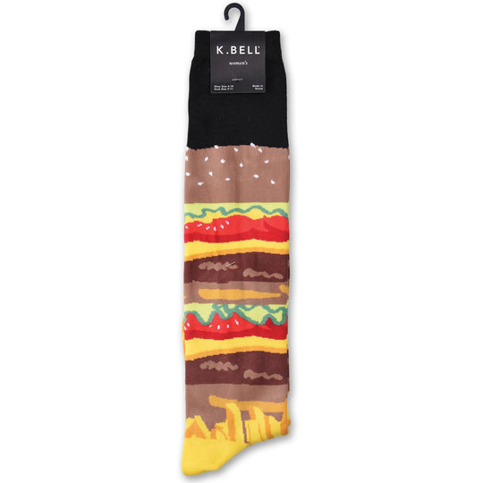 K. Bell Womens Graphical Knee High Socks