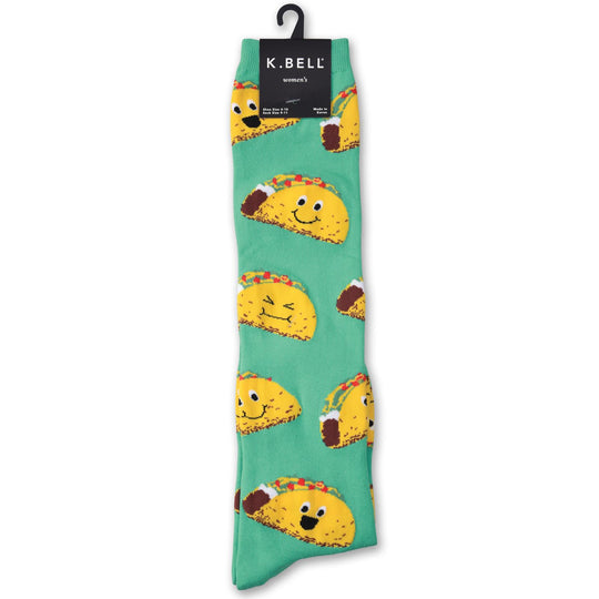 K. Bell Womens Graphical Knee High Socks