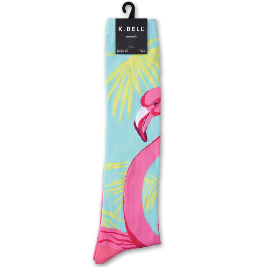 K. Bell Womens Graphical Knee High Socks