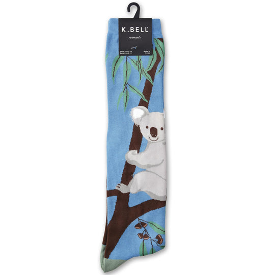 K. Bell Womens Graphical Knee High Socks