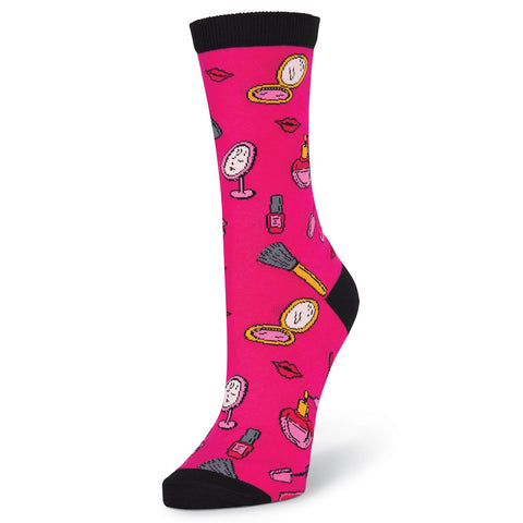 K. Bell Womens Just Make Up Crew Socks