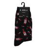 K. Bell Womens Cotton Blend Crew Socks