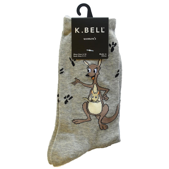 K. Bell Womens Cotton Blend Crew Socks
