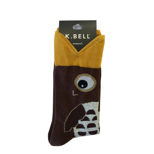 K. Bell Womens Wide Mouth Crew Socks