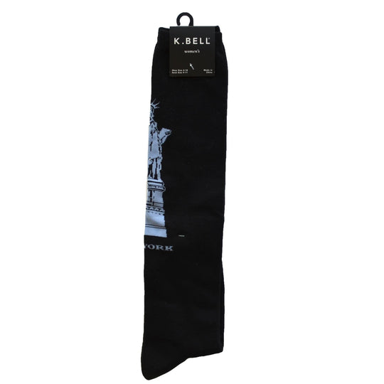 K. Bell Womens Cotton Blend Knee High Socks