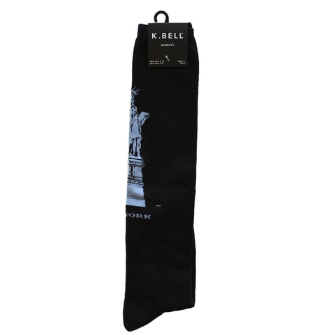 K. Bell Womens Cotton Blend Knee High Socks