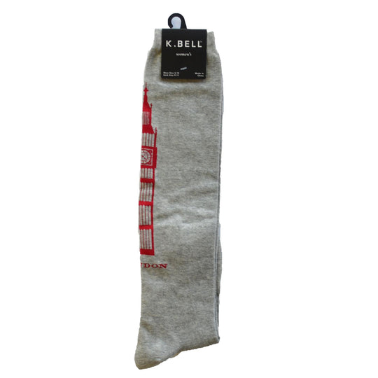 K. Bell Womens Cotton Blend Knee High Socks