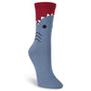 K. Bell Womens Shark Crew Socks