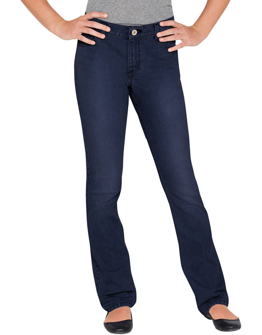 Dickies Girls Slim Fit Bootcut Denim Jeans, Sizes 7-16