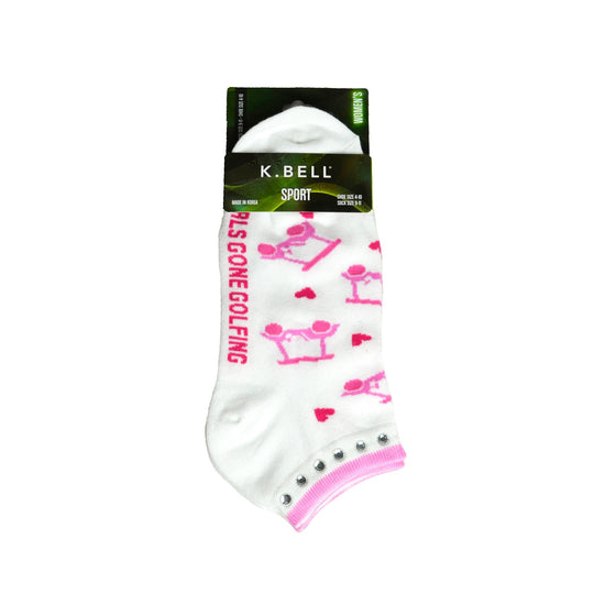 K. Bell Womens Sports Footie Socks