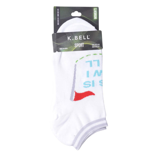 K. Bell Womens Sports Footie Socks