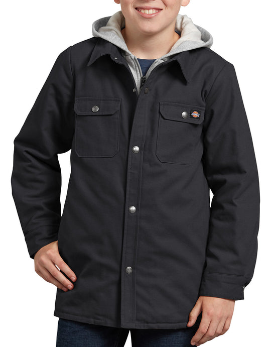 Dickies Boys Duck Shirt Jacket