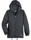 Dickies Kids Fleece Lined Hooded Nylon Jacket