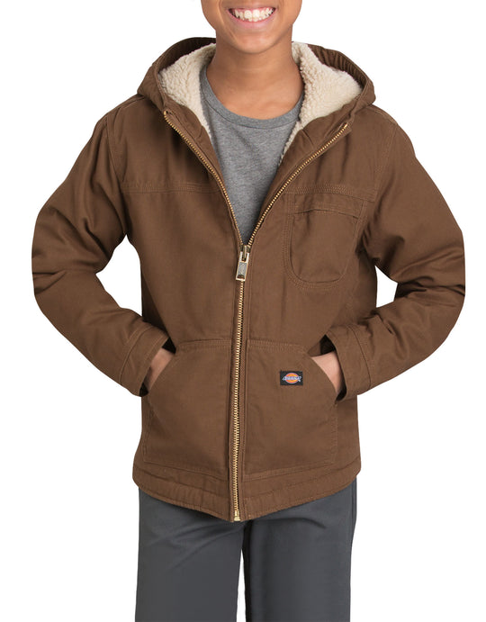 Dickies Boys Sherpa Lined Duck Jacket, Sizes 8-20