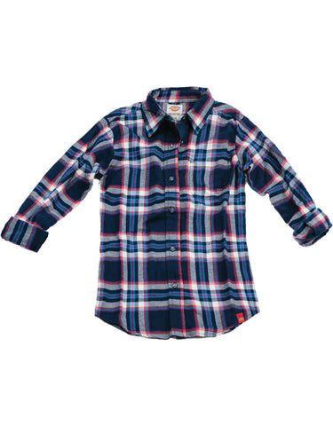 Dickies Girls Long Sleeve Flannel Shirt