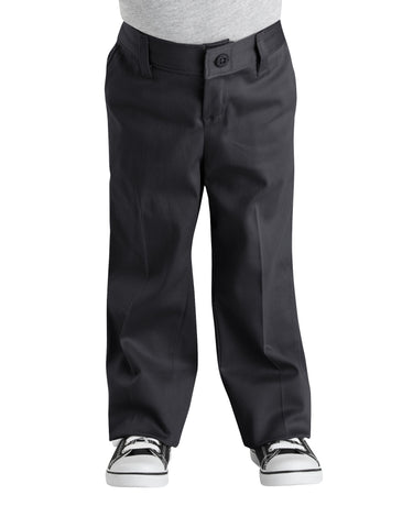 Dickies Girls Classic Fit Straight Leg Stretch Twill Pants, 4-6
