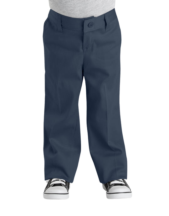 Dickies Girls Classic Fit Straight Leg Stretch Twill Pants, 4-6