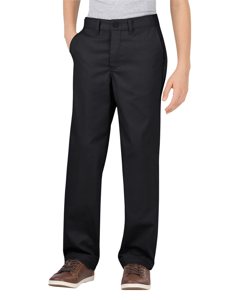 Dickies Boys FlexWaist Classic Fit Straight Leg Ultimate Khaki Pants, 8-20