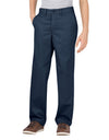 Dickies Boys FlexWaist Classic Fit Straight Leg Ultimate Khaki Pants, 8-20