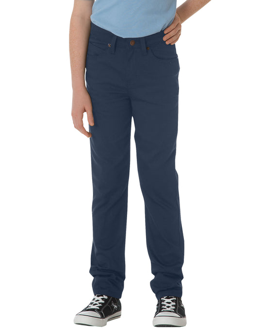 Dickies Boys Flex Slim Fit Skinny Leg 5-Pocket Pants, 8-20
