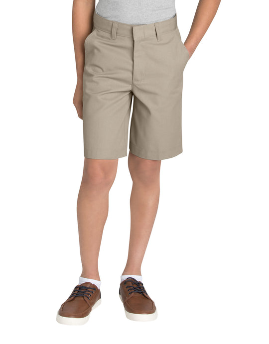 Dickies Boys FlexWaist Flat Front Shorts, 8-20 Husky