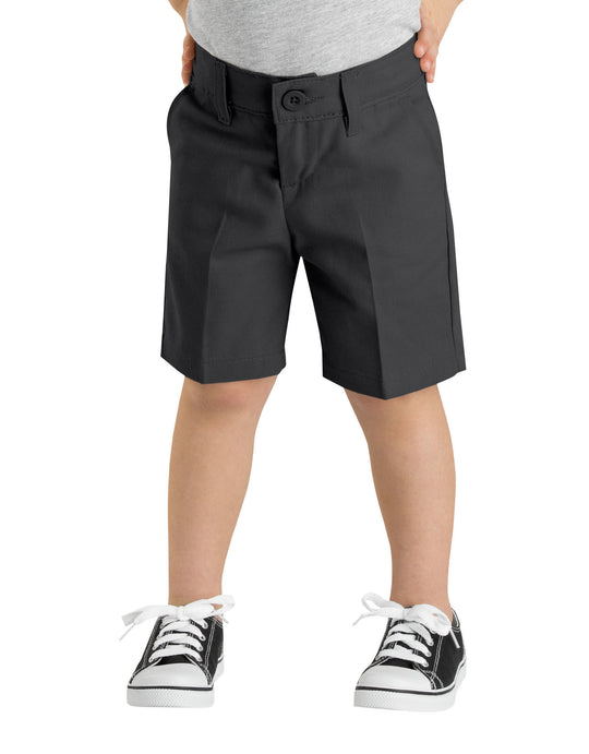 Dickies Girls FlexWaist Slim Fit Flat Front Shorts, 4-6x
