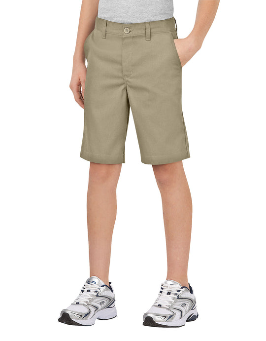 Dickies Boys FlexWaist Classic Fit Ultimate Khaki Shorts, 8-20