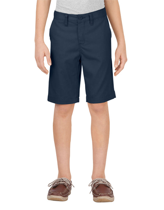 Dickies Boys Flex Slim Fit Ultimate Khaki Shorts, 8-20