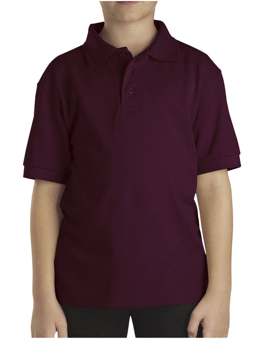 Dickies Boys Short-Sleeve Pique Polo Shirt - 8-20