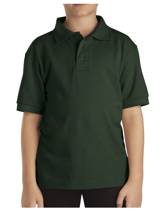 Dickies Boys Short-Sleeve Pique Polo Shirt - 8-20
