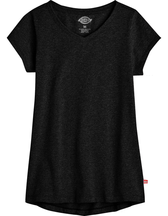 Dickies Girls Short Sleeve V-Neck T-Shirt